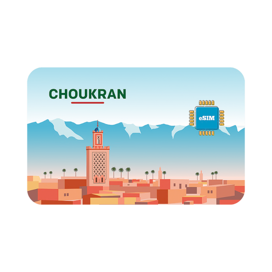eSIM Choukran (Marruecos) Airalo