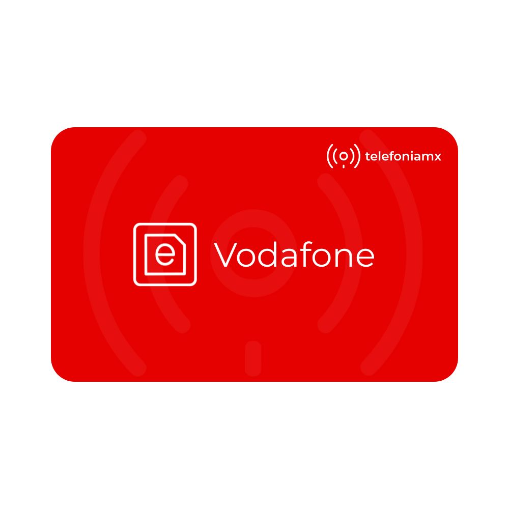eSIM Vodafone (España) Telefonía_MX
