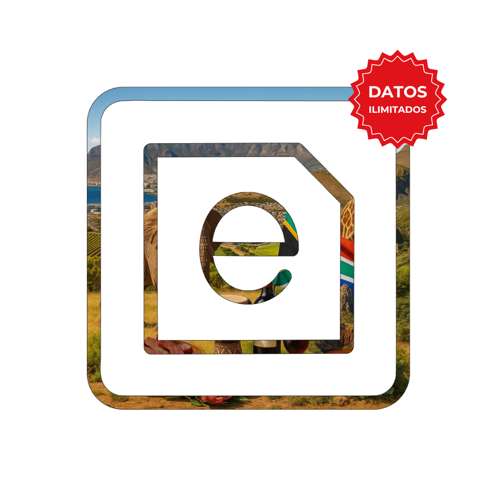 eSIM RoamSouth (Sudáfrica) Telefonía_MX