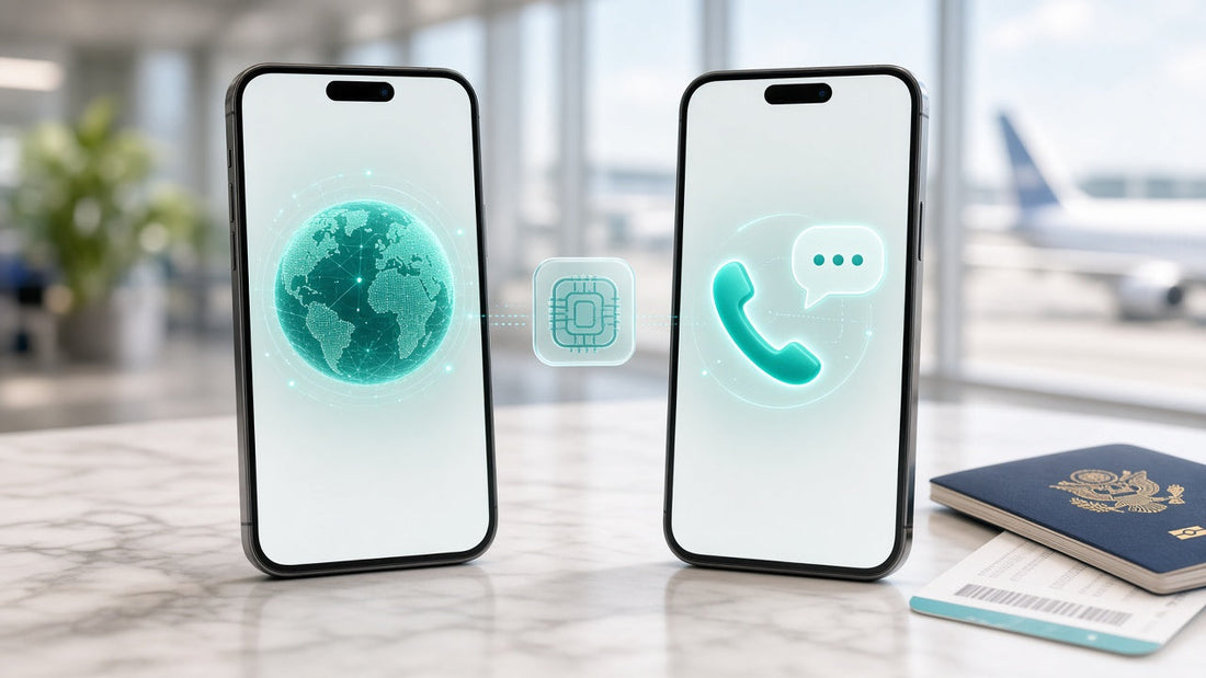 eSIM de solo datos vs eSIM con número: diferencias, usos y limitaciones Telefonía_MX
