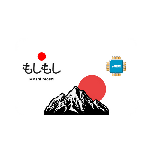 eSIM Moshi Moshi (Japón) Airalo