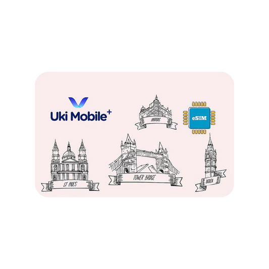 eSIM Uki Mobile+ (Reino Unido) Airalo