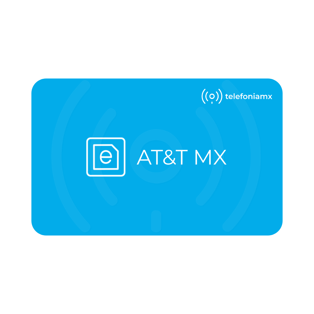 eSIM AT&T (México) Telefonía_MX
