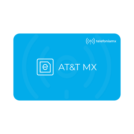eSIM AT&T (México) Telefonía_MX