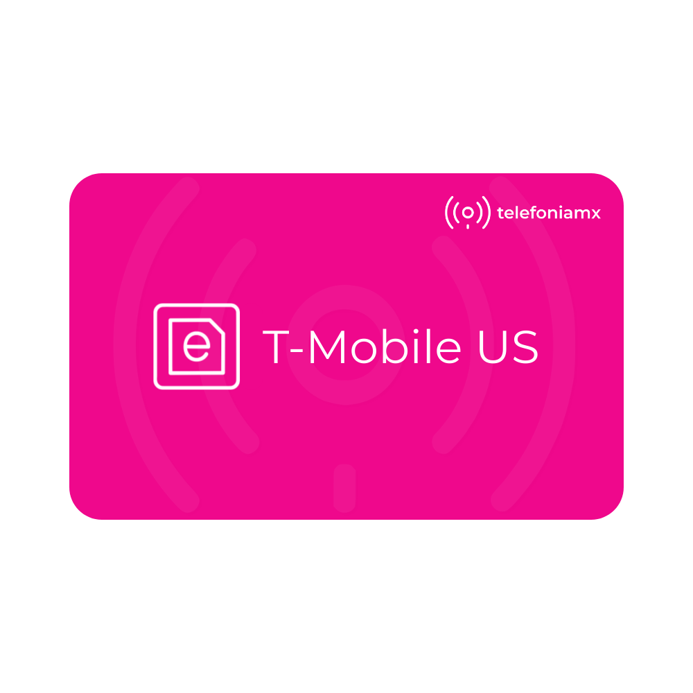 eSIM T-Mobile (Estados Unidos) Telefonía_MX