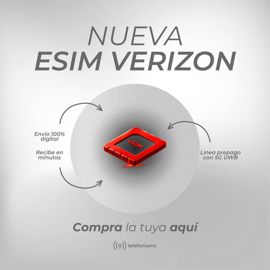 eSIM Verizon (Estados Unidos) Verizon
