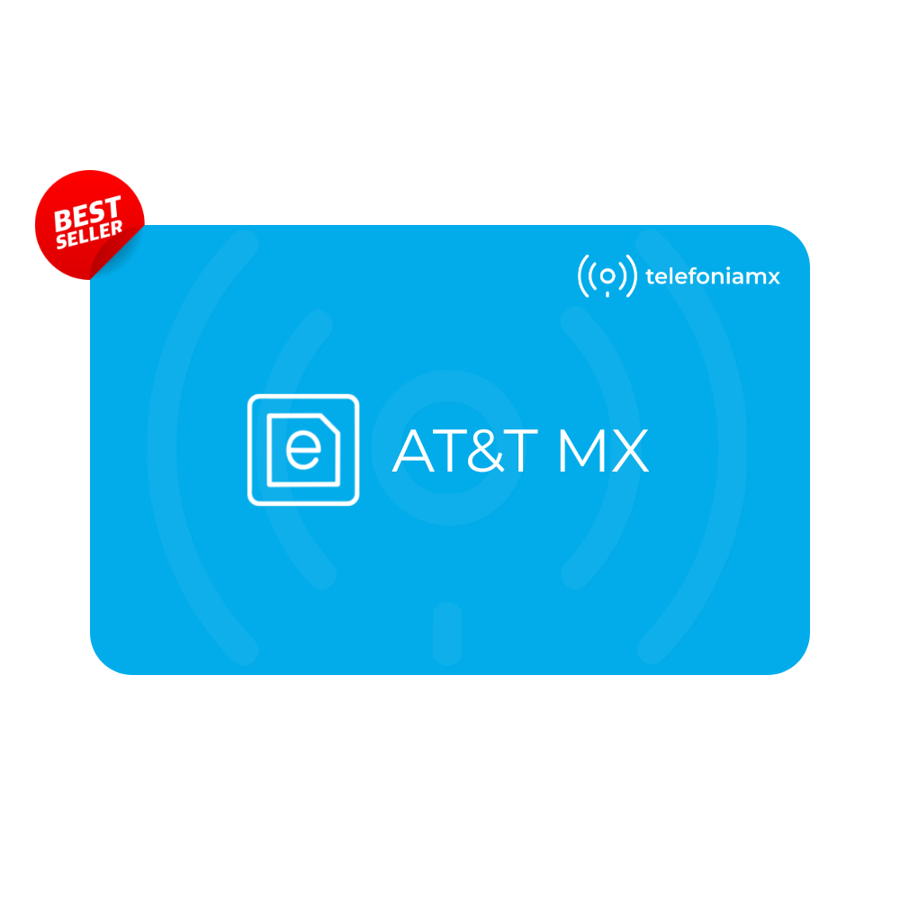¿Buscando una eSIM AT&T México Prepago? Actívala fácil hoy – Telefonía_MX