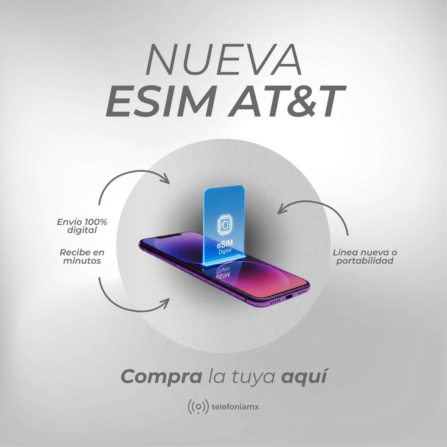¿Buscando una eSIM AT&T México Prepago? Actívala fácil hoy – Telefonía_MX
