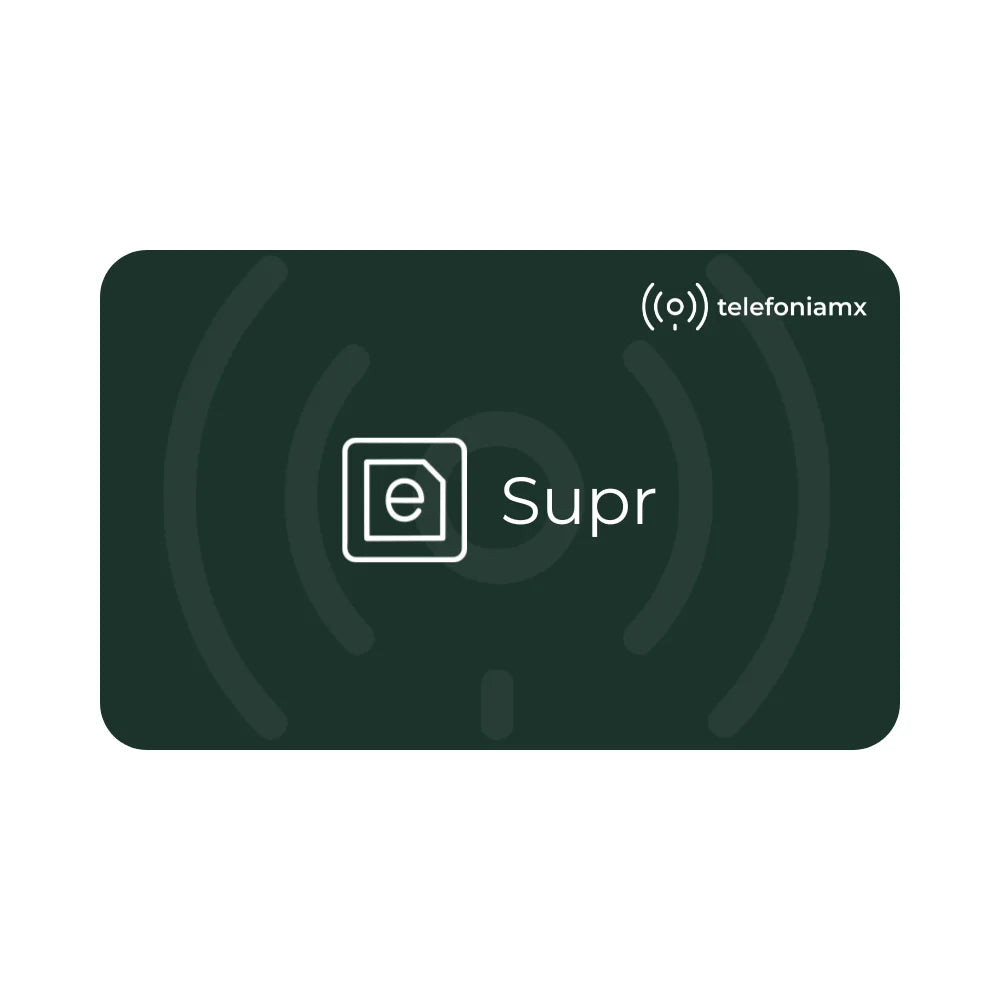 eSIM Supr (México) Supr