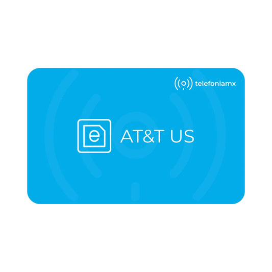 eSIM AT&T (Estados Unidos) AT&T EUA