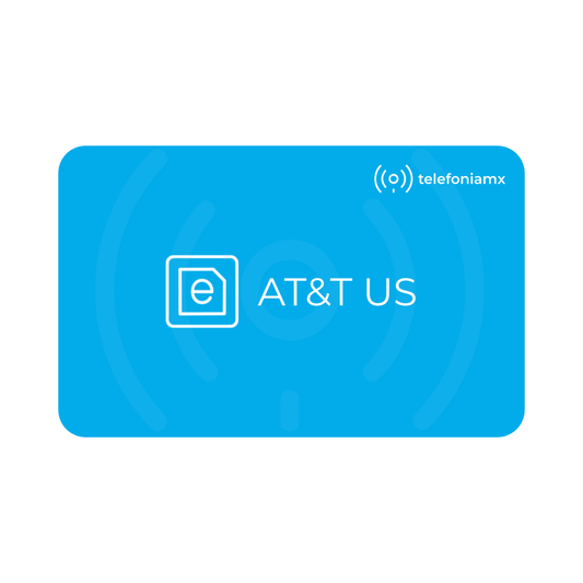 eSIM AT&T (Estados Unidos) AT&T EUA